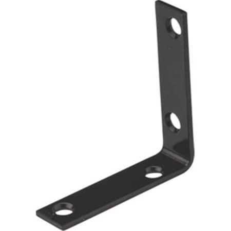 Eat-In Hardware N266-483 90 Degree Corner Braces; 3 x 0.75 in. EA433240